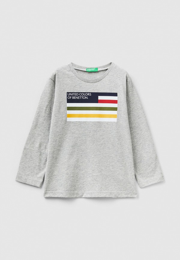 

Лонгслив United Colors of Benetton, Серый