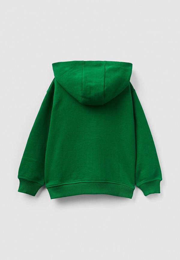 Толстовка United Colors of Benetton зеленый, размер 98, фото 2