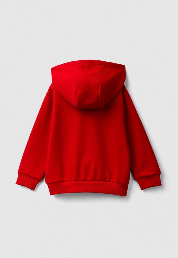 Толстовка United Colors of Benetton красный, размер 82, фото 2
