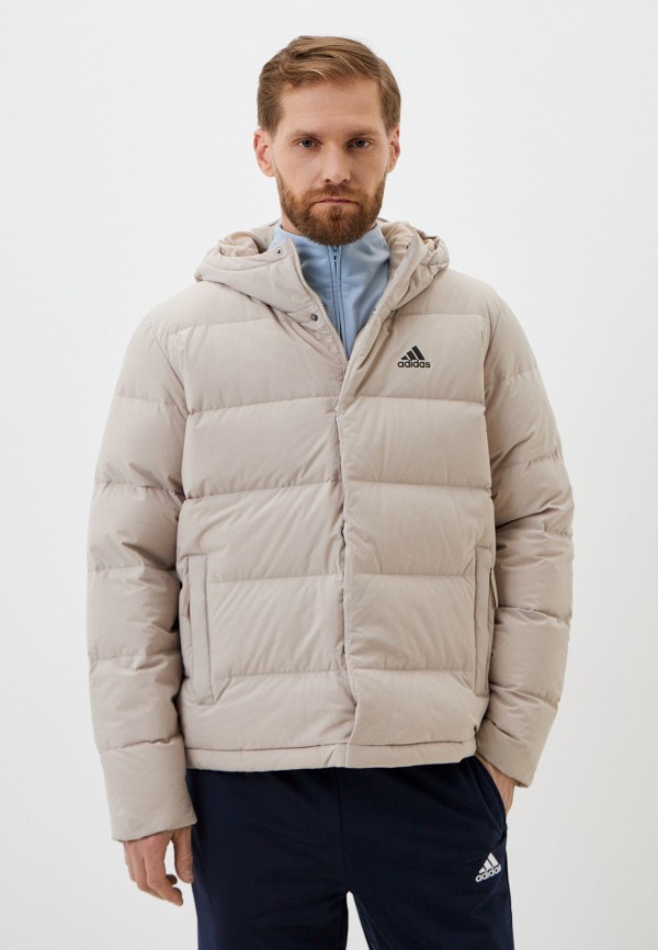 

Пуховик adidas, Бежевый, HELIONIC HO JKT