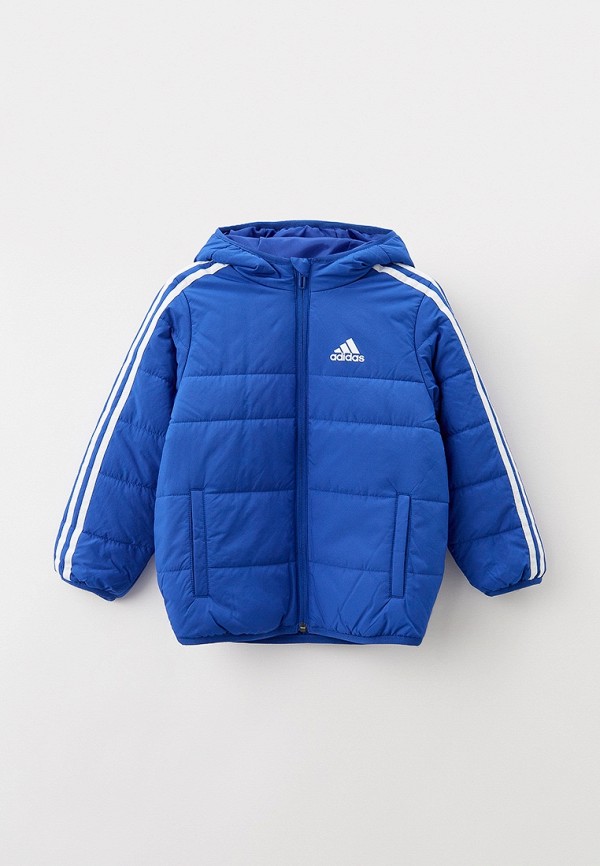 Куртка утепленная adidas синего цвета