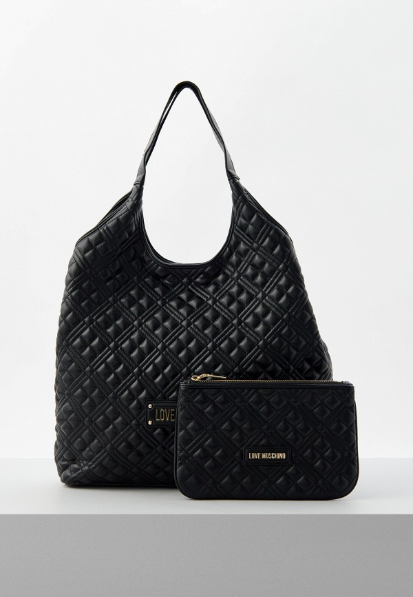 

Сумка и косметичка Love Moschino, Черный