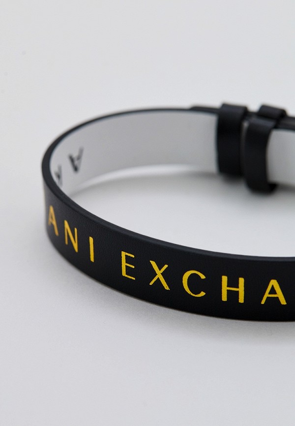 Браслет Armani Exchange черный, размер 00, фото 2
