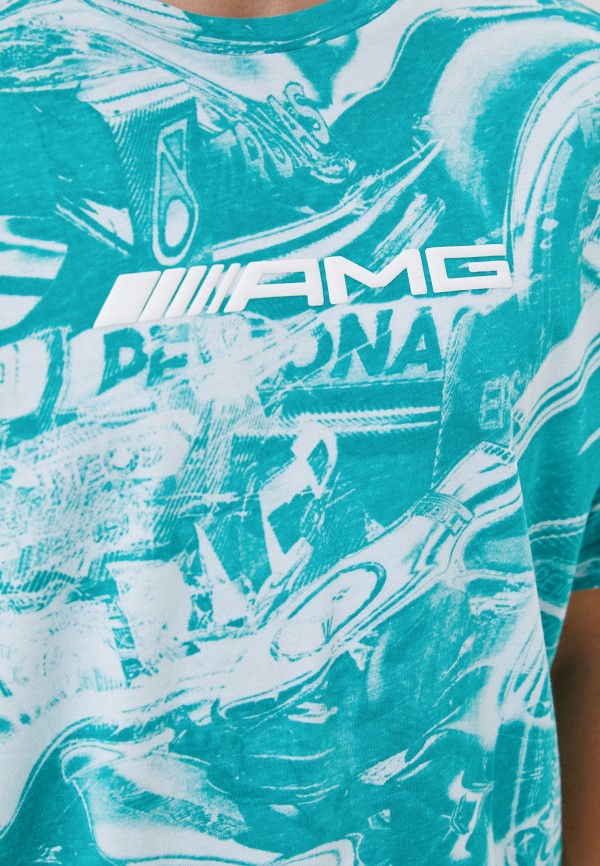 Футболка PUMA бирюзовый, размер 50, фото 3