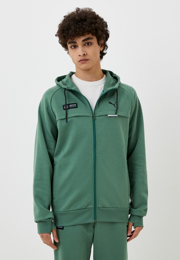 

Толстовка PUMA, Зеленый, MAPF1 Hooded Sweat Jacket