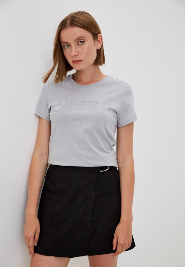 

Футболка PUMA, Серый, MAPF1 Wmn ESS Logo Tee