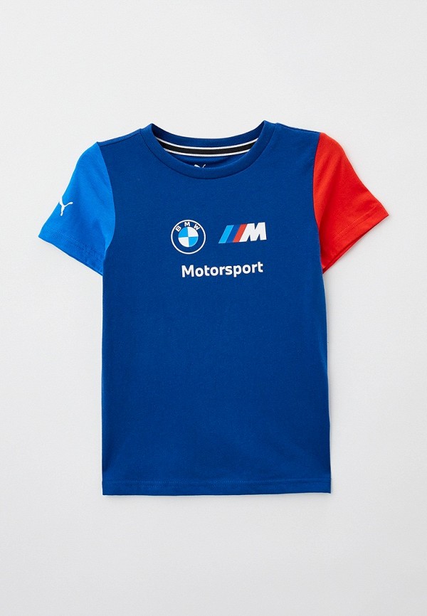 

Футболка PUMA, Синий, BMW MMS Kids ESS Logo Tee