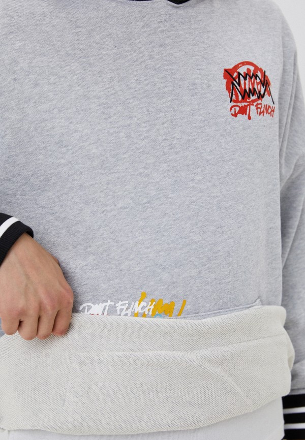 Худи PUMA серый, размер 50, фото 4