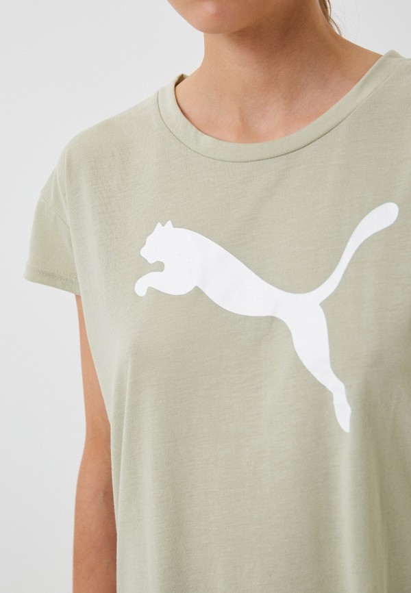 Футболка PUMA зеленый, размер 42, фото 4