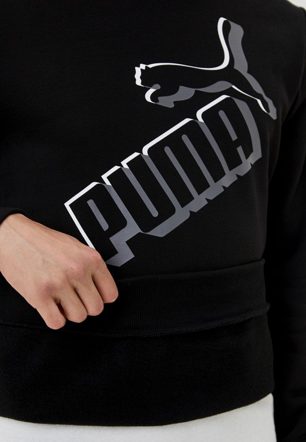 Свитшот PUMA черный, размер 48, фото 4