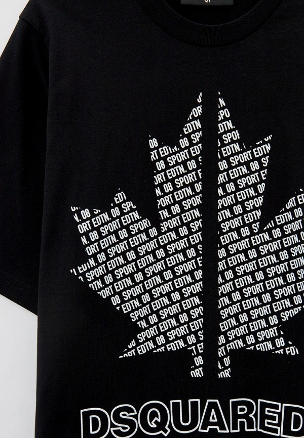 Футболка Dsquared2 черный, размер 170, фото 3