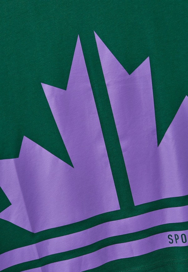 Футболка Dsquared2 зеленый, размер 164, фото 3