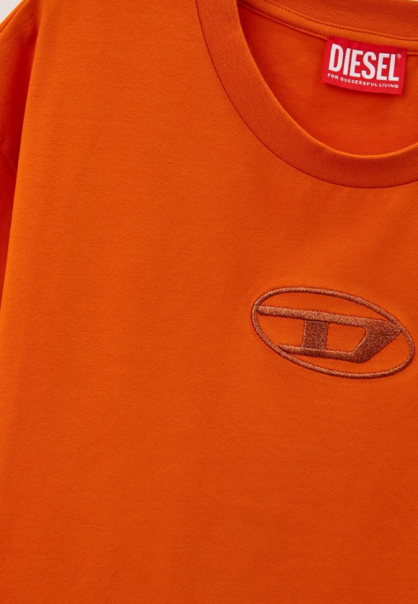 Футболка Diesel оранжевый, размер 164, фото 3