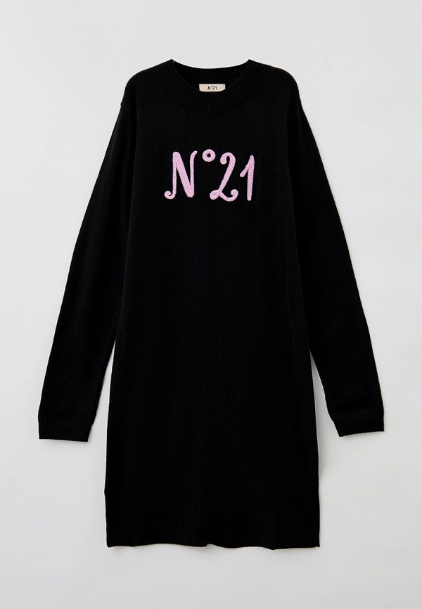 Платье N21 черного цвета