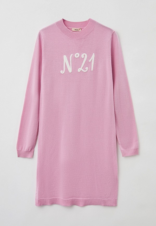 Платье N21 розового цвета