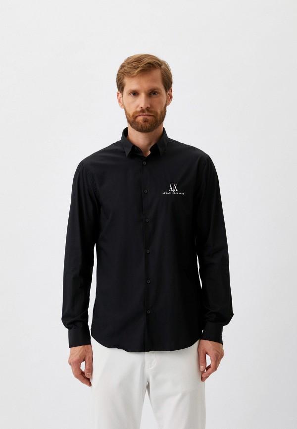 Рубашка Armani Exchange черного цвета