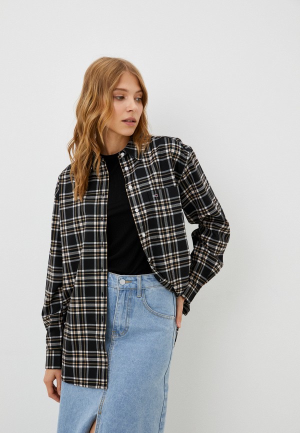 

Рубашка Tommy Jeans, Черный
