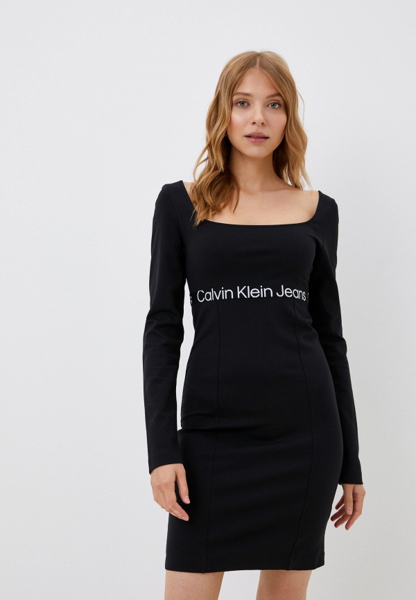 

Платье Calvin Klein Jeans, Черный