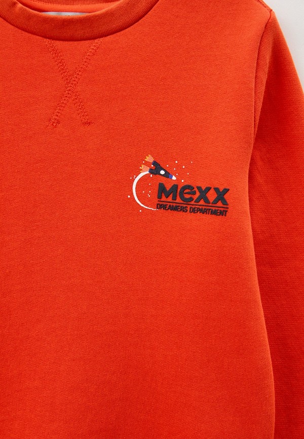 Свитшот Mexx оранжевый, размер 98, фото 3