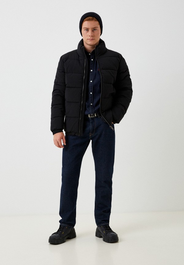 Куртка утепленная Guess черный, размер 48, фото 2