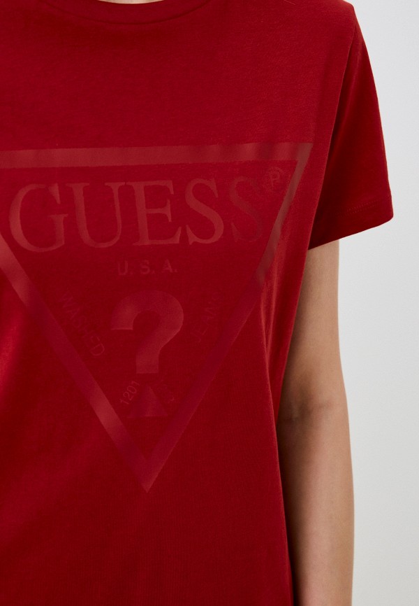 Футболка Guess красный, размер 46, фото 3