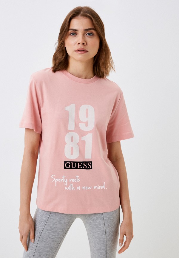 

Футболка Guess, Розовый