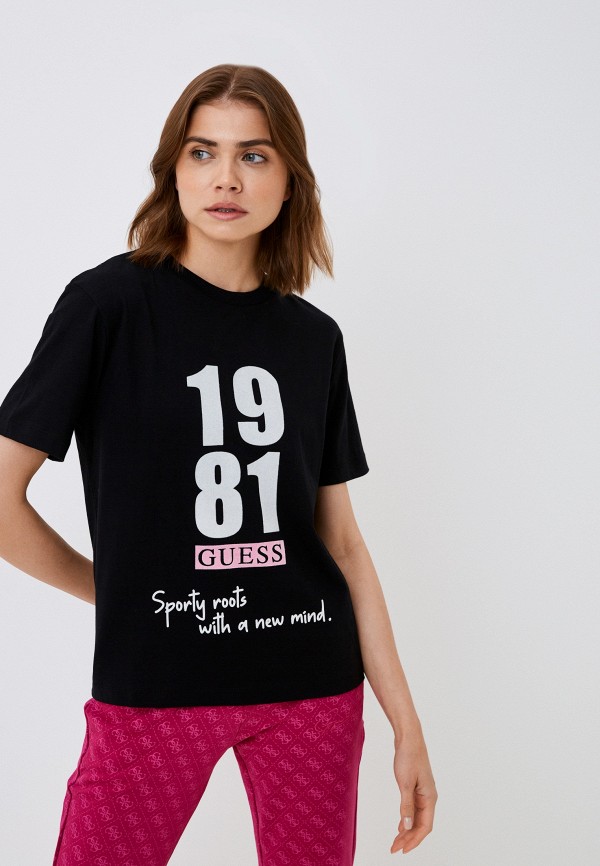 

Футболка Guess, Черный, ALETA