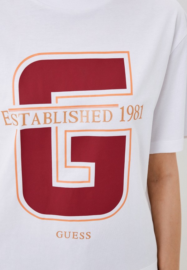Футболка Guess белый, размер 42, фото 3