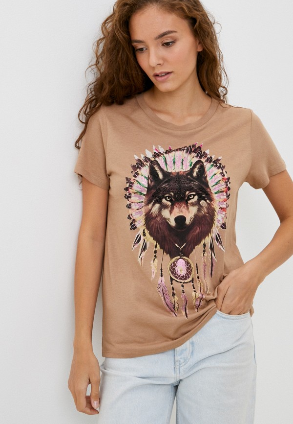 

Футболка Guess, Бежевый