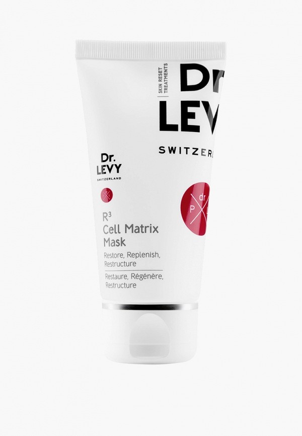 Маска для лица Dr. Levy Switzerland R3 Cell Matrix Mask, для восстановления клеточного матрикса, 50 мл пилинг для лица dr levy switzerland radical3 reboot pro peel 50 мл
