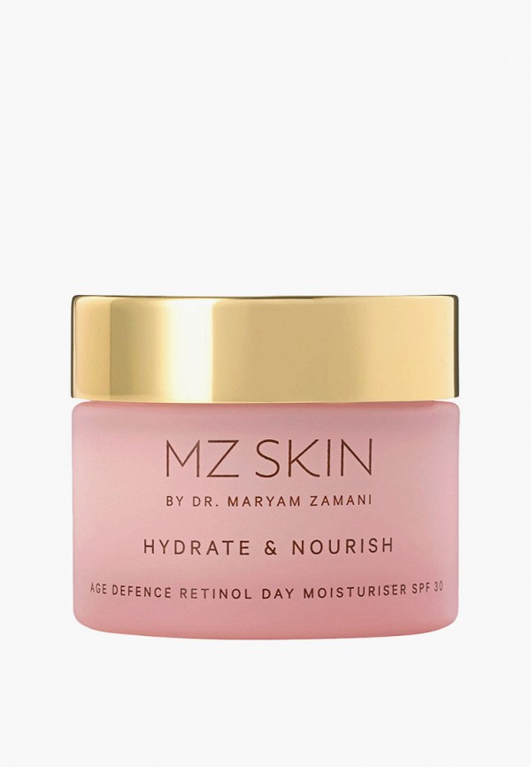 Крем для лица MZ Skin увлажняющий с ретинолом и SPF 30 Hydrate & Nourish Age Defence Retinol Day Moisturiser SPF30, 50 мл