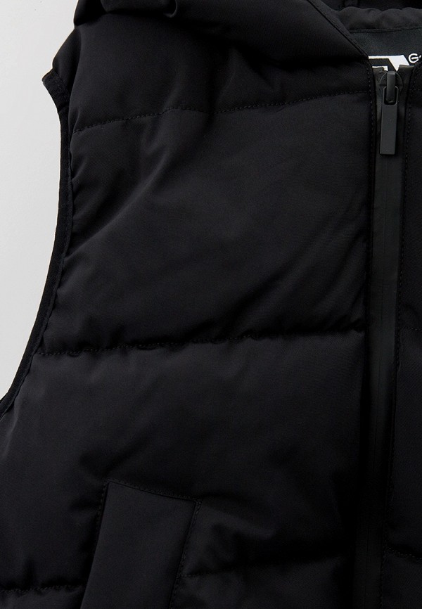 Жилет утепленный Gulliver черный, размер 152, фото 3