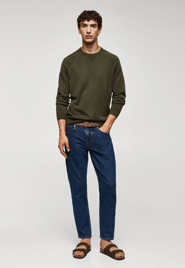 Джемпер Mango Man хаки, размер 58, фото 2