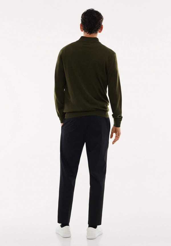 Свитер Mango Man хаки, размер 54, фото 3