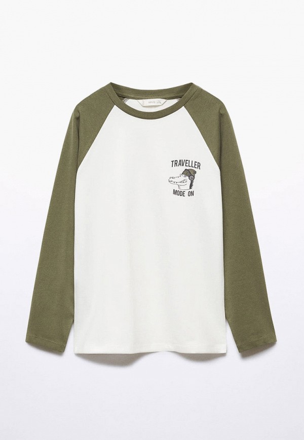 

Лонгслив Mango Kids, Белый, RANG