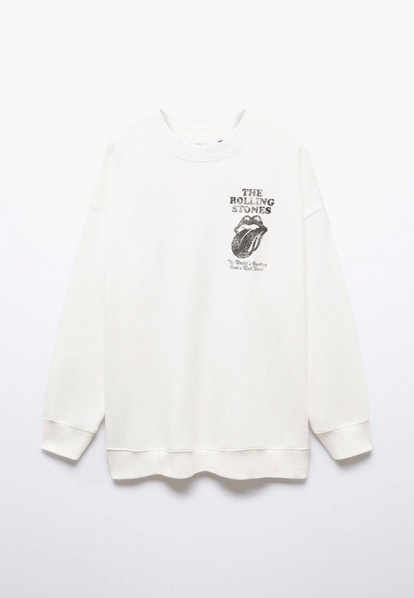 

Свитшот Mango Kids, Белый, ROLLINGS