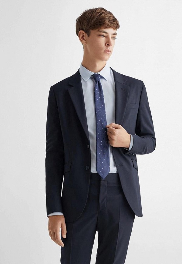 

Пиджак Mango Kids, Синий, TRAJEA