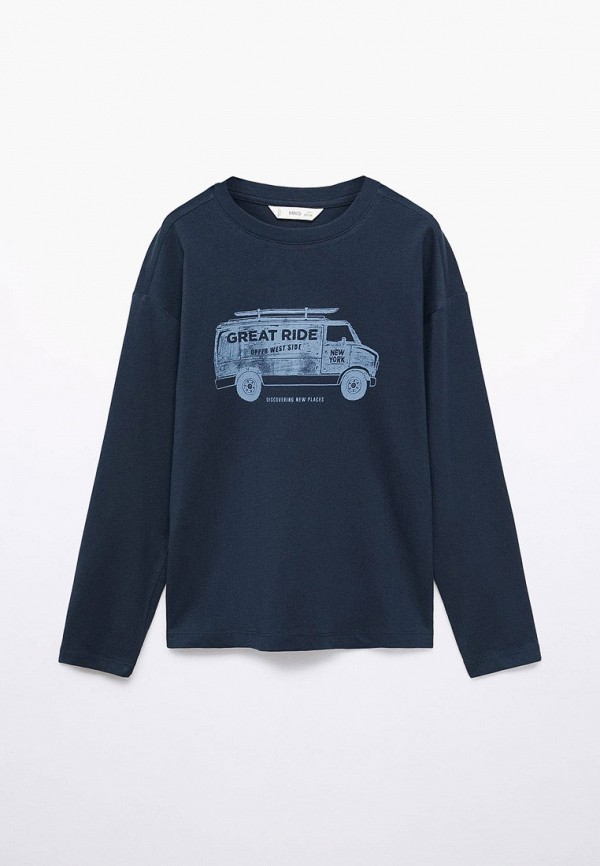 

Лонгслив Mango Kids, Синий, SPENCER1