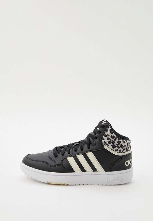 

Кеды adidas, Черный, HOOPS 3.0 MID W