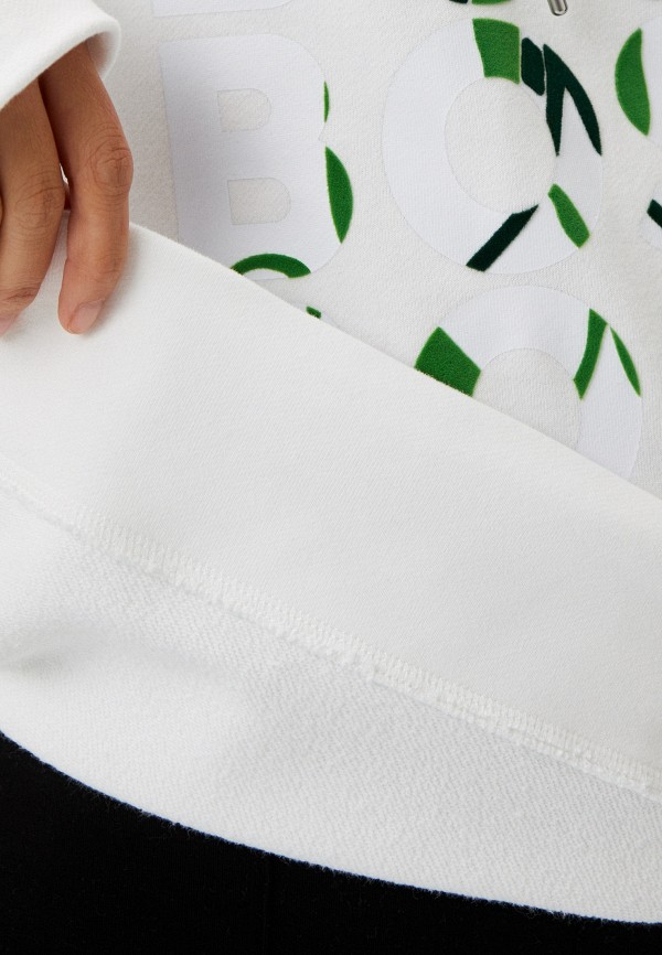 Худи Boss белый, размер 42, фото 4