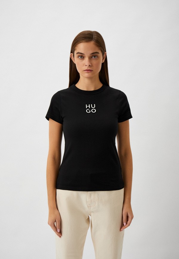 

Футболка Hugo, Черный, Classic Tee_3