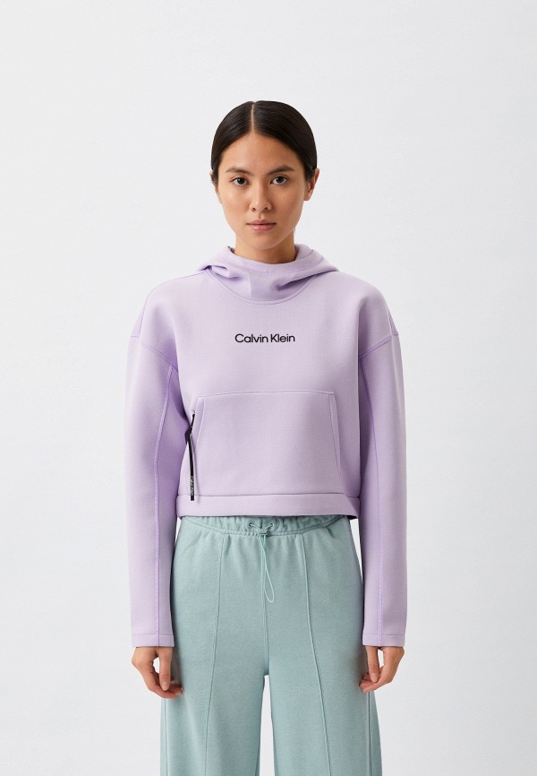 

Худи Calvin Klein, Фиолетовый, ICON PW - Hoodie