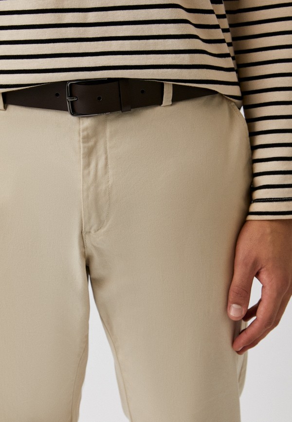 Ремень Hugo коричневый, размер 110, фото 5