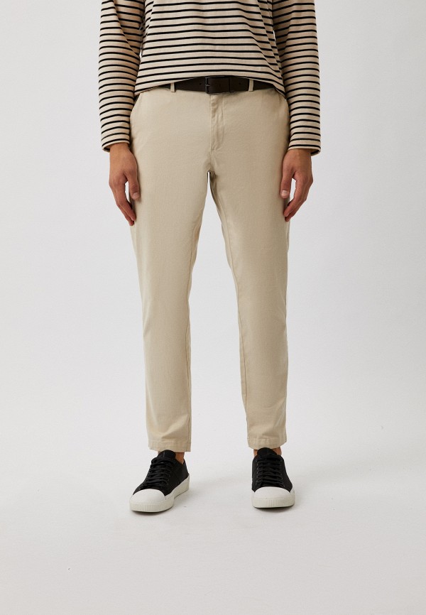 Ремень Hugo коричневый, размер 110, фото 4