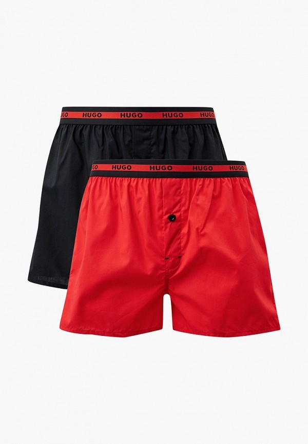 

Трусы 2 шт. Hugo, Разноцветный, WOVEN BOXER TWINPACK