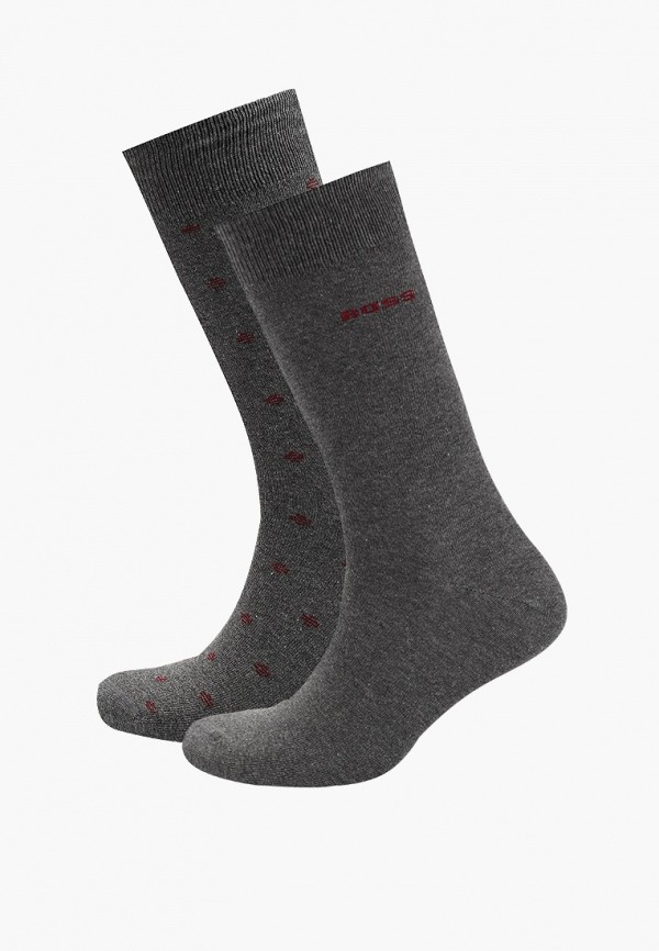

Носки 2 пары Boss, Серый, 2P RS Dots CC
