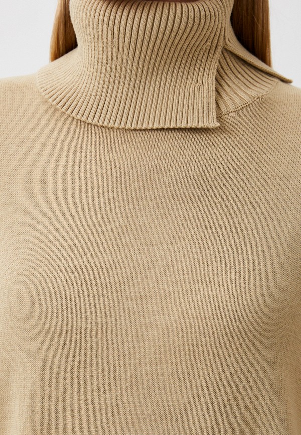 Платье Boss бежевый, размер 46, фото 4