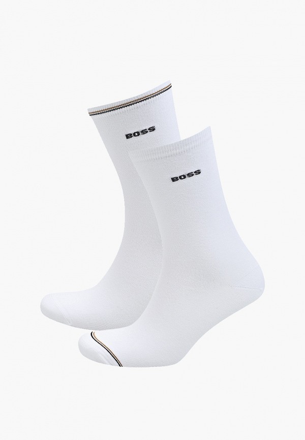 

Носки 2 пары Boss, Белый, 2P RSIconStripe CC W