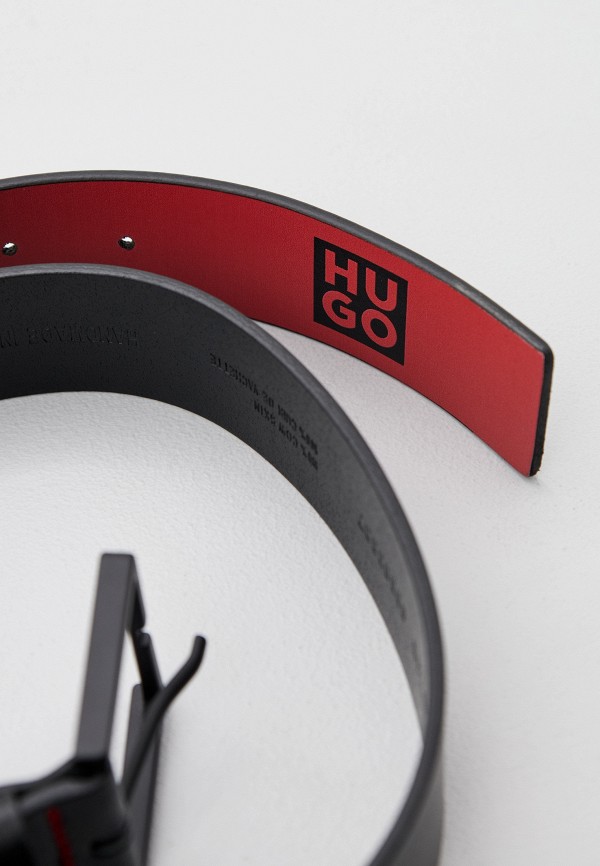 Ремень Hugo черный, размер 115, фото 2