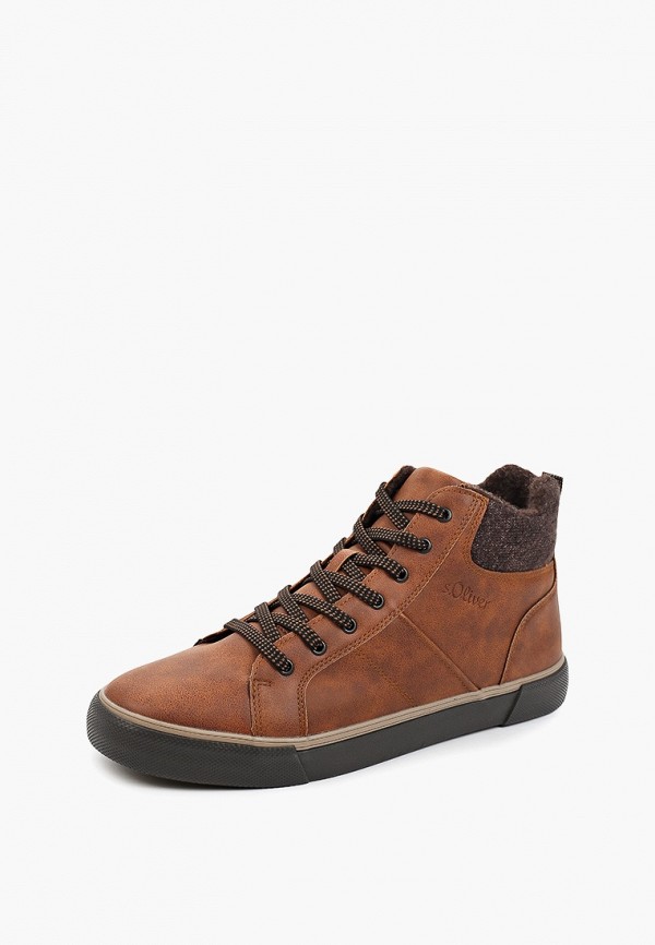 Кеды s.Oliver коричневый, размер 44, фото 2